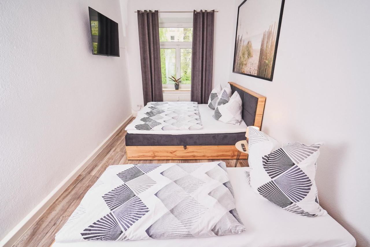 Gemuetliche Ferienwohnung Fuer Die Ganze Familie Leipzig Exterior foto
