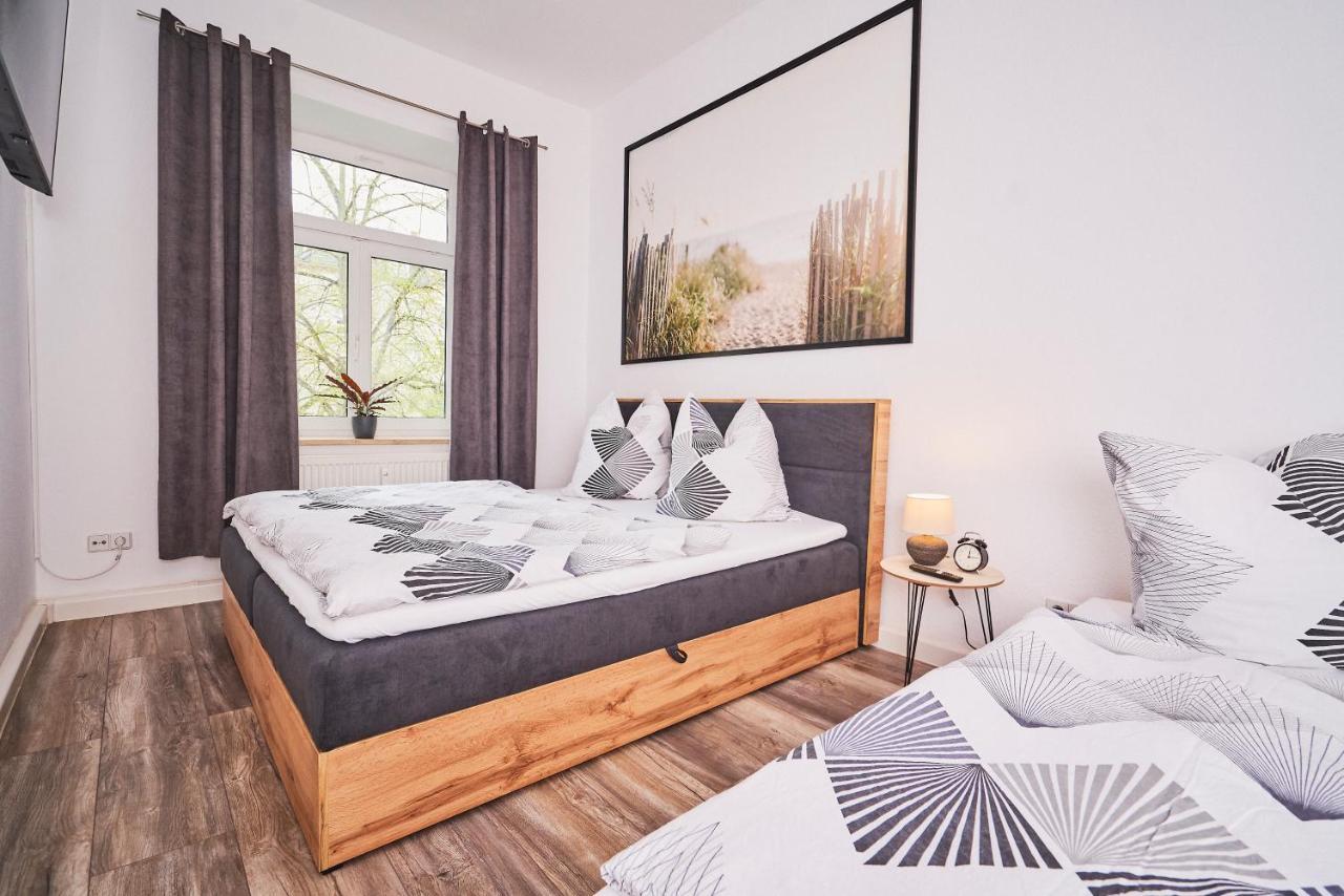 Gemuetliche Ferienwohnung Fuer Die Ganze Familie Leipzig Exterior foto